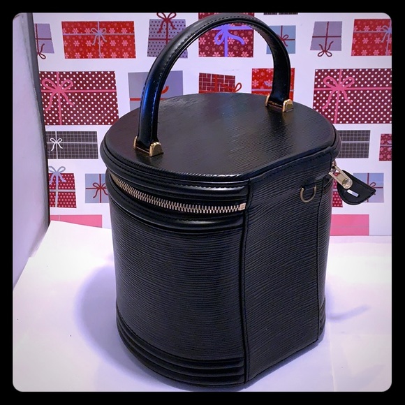 VTG Louis Vuitton  Black Cannes Leather  Bag - Picture 6 of 16